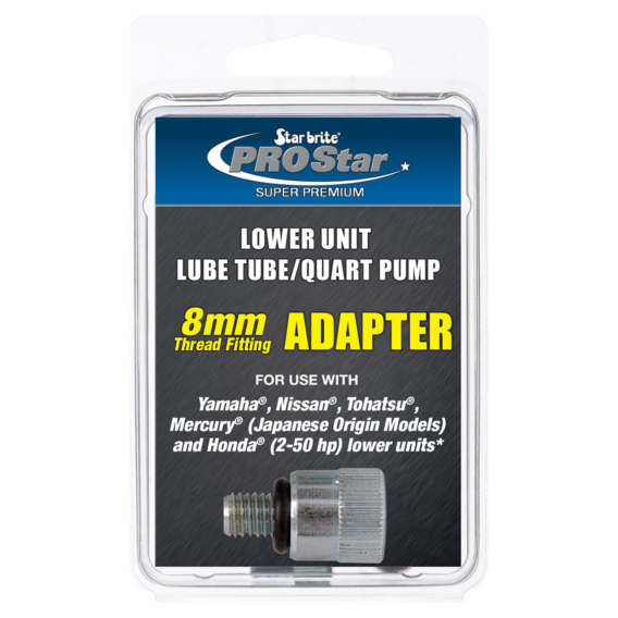 Lower Unit Quart Pump & Lube Tube with optional adapter